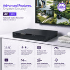 Helix 4K 32CH AI NVR, Smart NVR, Human Detection & Vehicle Detection - Supports 32 x 4K IP Cameras, Supports 4 x 16TB HDD (Not Included) HLX-NV3832-AI