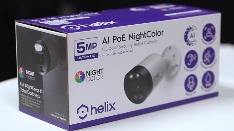 Helix Indoor Wi-Fi Pan/Tilt Home Security Camera